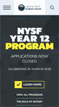 Mobile Screenshot of nysf.edu.au